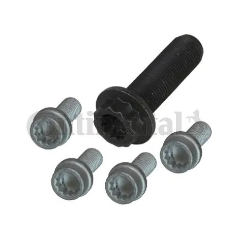 Kit de vis, poulie-vilebrequin Continental MS51 AUDI