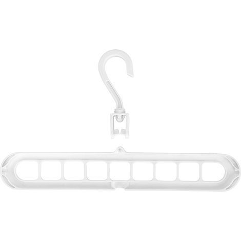 Portable Hanger Multifonction 9 Crochets Gain de Place Bleu (1/5)