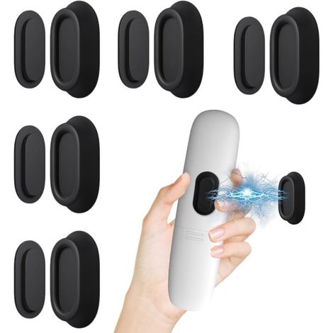 5 Pièces support mural en silicone pour télécommande,Support Magnétique pour Télécommande,Support Telecommande Mural,Supports de Télécommande Magnétiques Puissants,Porte Telecommande Mural