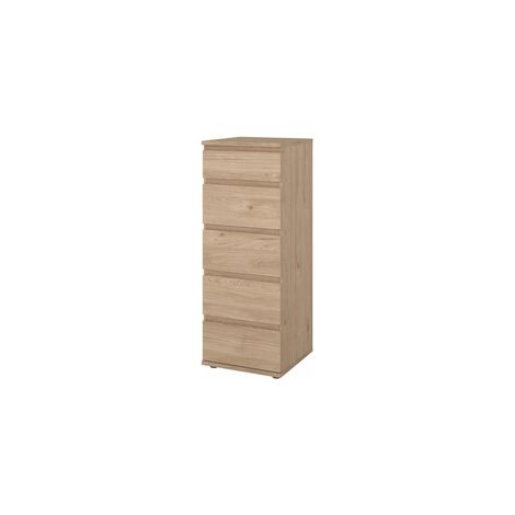 KIT CASSETTIERA NOVA 5 CASS 40,2X40X106,6CM ROVERE