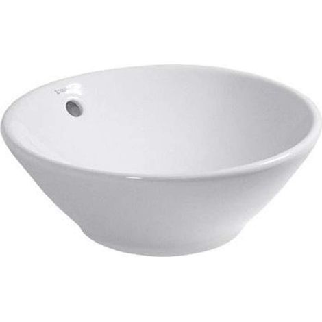 Duravit Bacino vasque à poser, ronde, avec trop-plein, sans plage (1/2)