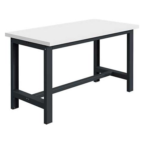 Werkbank mit Wärmewiderstand 500kg - Platte 1200x750x30mm - Grau RAL7035 - W010020081-GC (1/4)