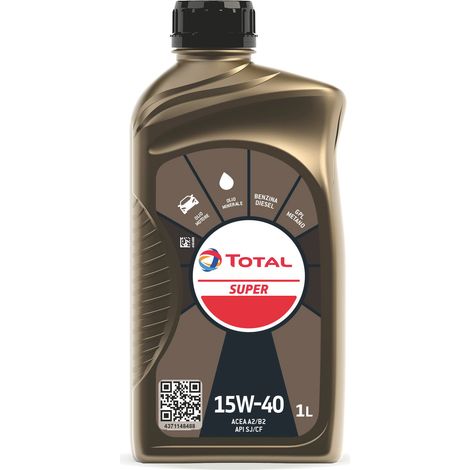 Total OLIO MOTORE SUPER 15W40 lt. 1 12.00 pz