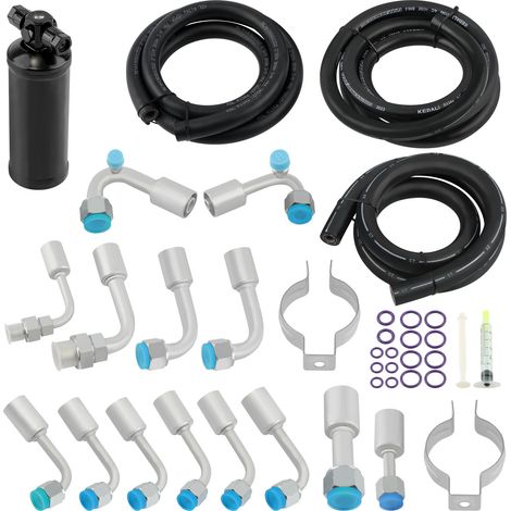 Kit Tubi Aria Condizionata 134A Barb Fitting Hose Kit Air Conditioning Hose Kit (1/5)