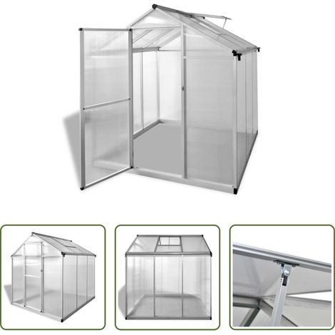 Serre solide - Serre Aluminium renforcé 3,46 m² (1/5)