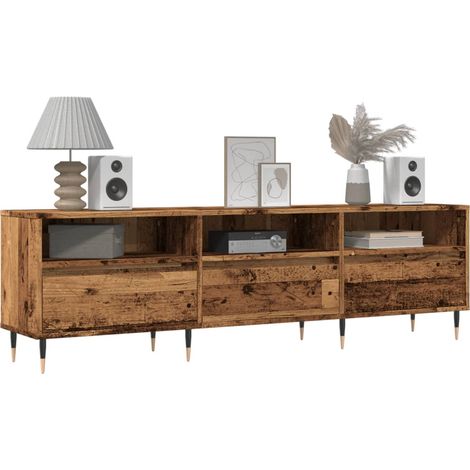 TV-Schrank Altholz-Optik 150x30x44,5 cm Holzwerkstoff