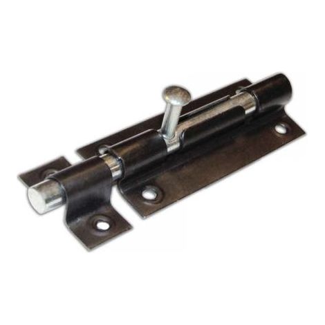 Catenaccio a cannone 120 mm. - verniciato nero
