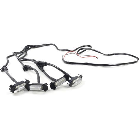 Kit d'éclairage de calandre à LED, feux de jour pour voiture, accessoires de modification automobile (1/3)