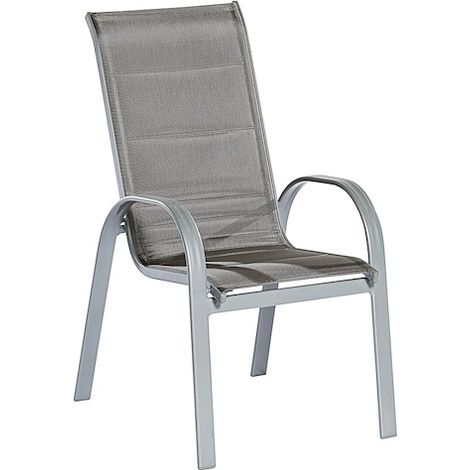Amalfi di Lusso7tlg diamabraun 6 Sessel 1 Ausziehtisch
