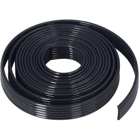 Tuyau d'encre pour imprimante UV 6 lignes, résine HTPE flexible anti-vieillissement, tube de remplacement noir 3m pour matériel photo (1/5)
