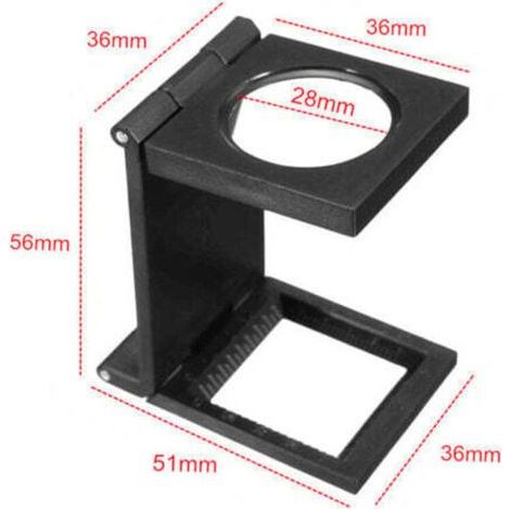 Adjustable LED Light Magnifier – 10X, 15X, 20X, 25X Magnification – For Jewelers and Watchmakers – Clear Vision for Detail Work (1/5)