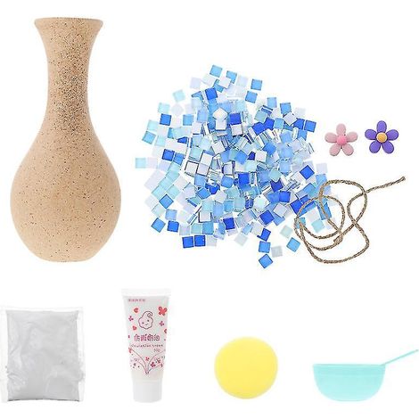 1 Set Holzmosaikvase Spielzeug