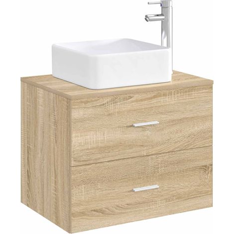 vidaXL Bathroom Wash Basin Chrome 49 x 37 x 14 cm Metal
