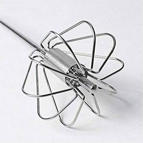 Mixeur Plongeant - Semi-Automatique - 25 Cm - Acier Inoxydable - Sans Piles Ni Électricité - 1 Pièce (1/5)