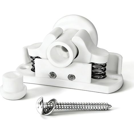 Loquets de porte en nylon pour caravanes Installation facile Support sécurisé Clip Accessoires de remorque Loquets de fixation en nylon (1/5)