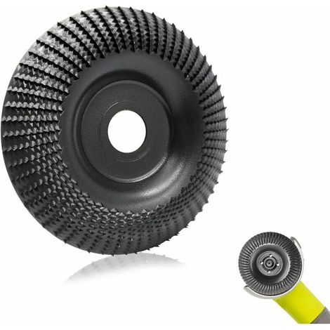 Disque De Meulage Bois - 125 mm - Alésage 22 2 mm - Pour Meuleuse D Angle 125 mm - Carbure De Tungstène - 1 Pièce (1/5)
