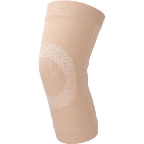 Genouillère de compression respirante, en nylon antidérapant, support de genou, orthèse de compression pour genou (M) (1/5)