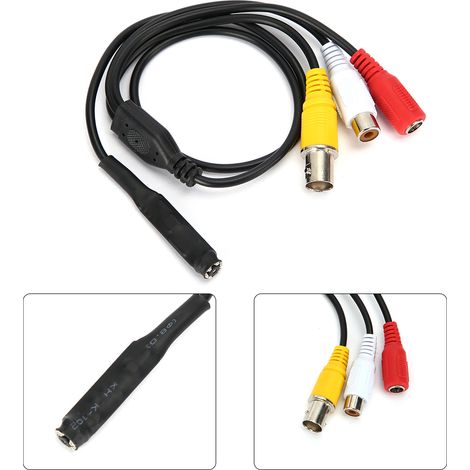 Mini caméra HD 2500TVL avec vision nocturne infrarouge et 6 lampes pour la sécurité et la vidéosurveillance. (1/5)
