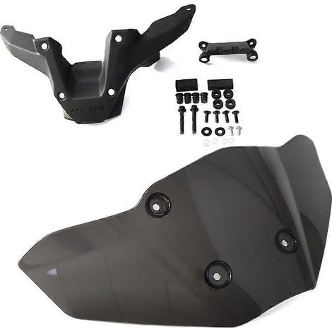 Pare-brise pour Yamaha MT-09 MT 09 Mt09 MT09 SP Kit visière Mt-09 2024 Accessoires moto Déflecteurs de vent latéraux B (1/4)