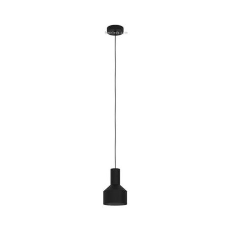 Eglo Iluminación Lámpara de techo negra Casibare 1XE27 (1/2)