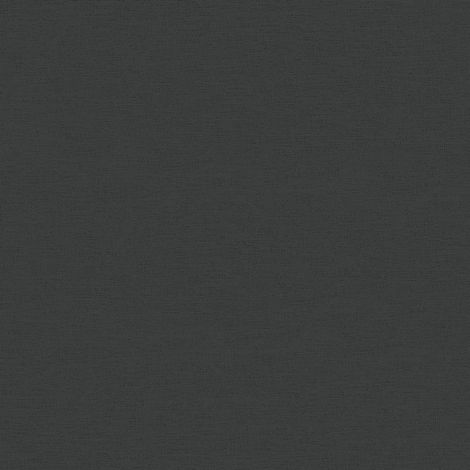 Papier peint intissé tendance idéal salle à manger | Papier peint uni noir pour chambre | Tapisserie moderne monochrome noir - 10,05 x 0,53 m (1/5)