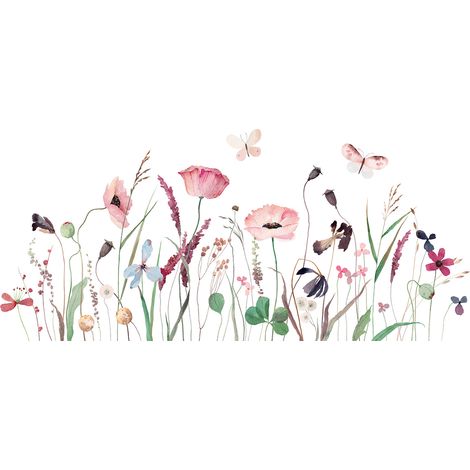 Papier peint panoramique - Fleurs - 130 cm x 65 cm (1/2)