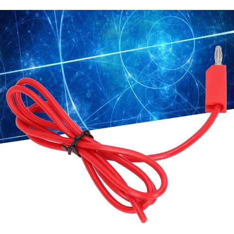 J.70010 4 mm Bananenstecker, Messleitung, Universalstecker (rot) (1/5)