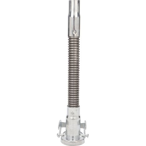 Bec verseur pour bidon d'essence en acier au carbone, buse de remplissage robuste et durable, dispositif de versement de carburant de remplacement, pièce de rechange pratique. (1/5)