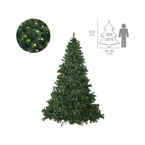 NATALE - ALBERO LUCI INTEGRATE 335LED 210CM MAURER (1/4)