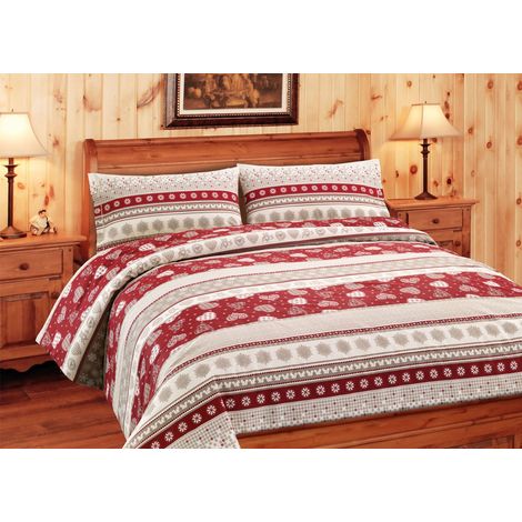 Housse de Couette Simple 100% Coton Motif Corvara (1/5)