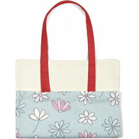 Sac shopping - Bonamaison TRGCTBR103401 - Noir - Coton (toile) - Anses longues (1/4)