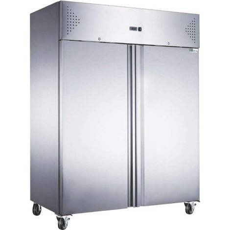 Armoire réfrigérée inox gn 2/1 - 1400 l - négative - 2 portes - AFI COLLIN-LUCY (1/2)