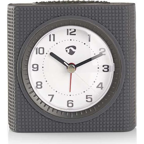 Nedis Orologio Analogico da Tavolo Grigio 14 cm (1/5)