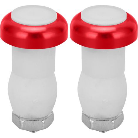 2 Pièces Feux de Vélo LED Réglables, Signaux Clignotants pour Guidon avec Piles Intégrées, Visibles à 20 Mètres