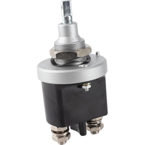 12V 500A Zinc Alloy Copper Battery Cut Off Switch with Universal Waterproof Protection for Cars, Boats and Motorhomes (1/5)