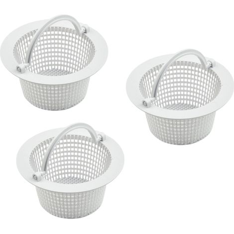 Freistehender, wandmontierter, abnehmbarer Poolkorb mit Griff Ersatzkorb für Pools – kleine Größe, Wandmontage – 3er-Pack (1/5)