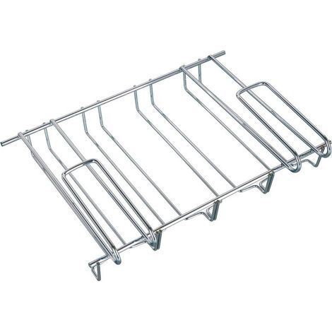 Accroche-verre en métal chromé – Pour rangement de 12 verres – Design compact pour armoires de cuisine – Installation sans outils
