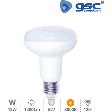 Lámpara LED reflectora 12w e27 r90 3000k 2002304/200616012 g (1/4)