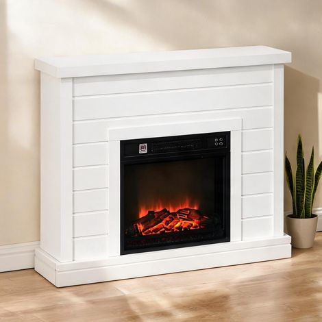 Cheminée électrique bianco 96,5 x 22 x 81,7 cm (1/5)