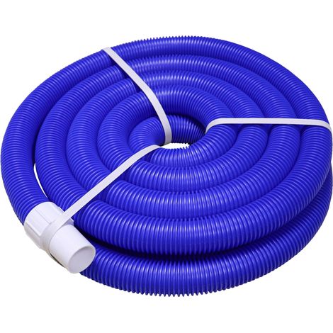 Vhbw – Tuyau d'aspiration pour piscine 7,6m – Raccord 38mm – Stabilisé UV, résistant au chlore – Compatible skimmer et aspirateur (1/4)