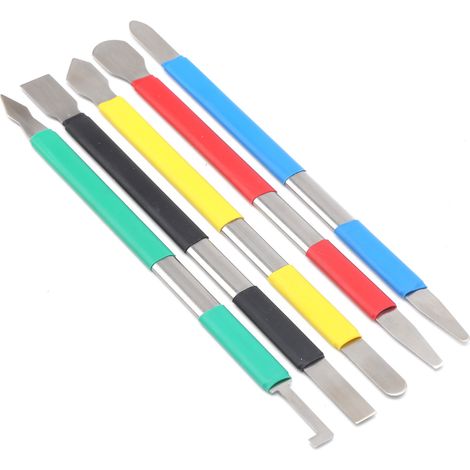 5-teiliges Prozessor-Demontage-Set: Messer, Hebewerkzeug für Rückglas und Elektronikabdeckungen TE-020 (1/5)