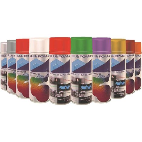 BLUE POWER SMALTO SPRAY DA 375 ML IN COLORE FLUO FUCSIA