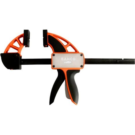 Bahco QCB-150 sargento negro y naranja 150 mm