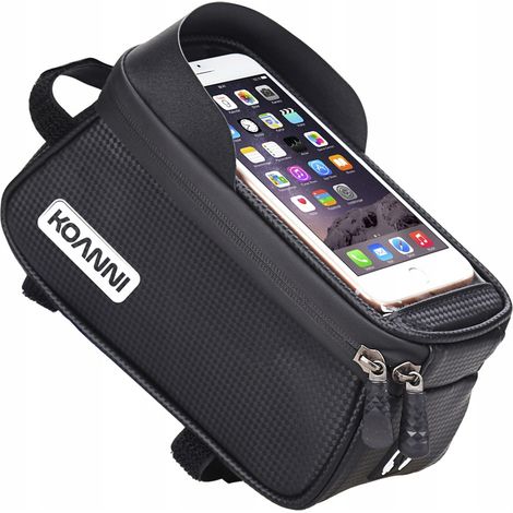 Borsa da bicicletta impermeabile, portapacchi, supporto per telefono (1/5)