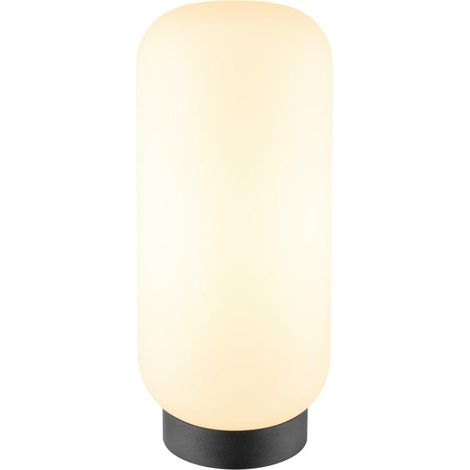 Lampe à poser PANTILO SLIM cylindrique 1 x max. 15 W E27 blanc - SLV - 1010348 (1/3)