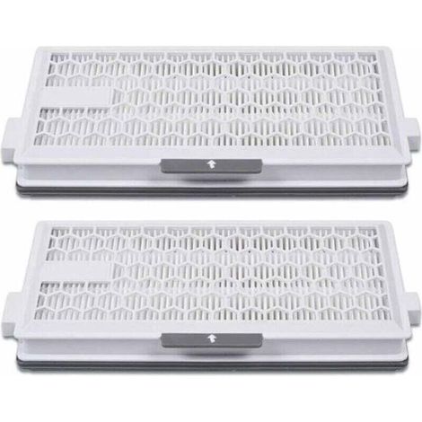 Lot de 2 filtres Airclean Plus compatibles Miele AirClean SF-HA 50, Complete C2/C3, Compact C1/C2 – haute performance et filtration fine