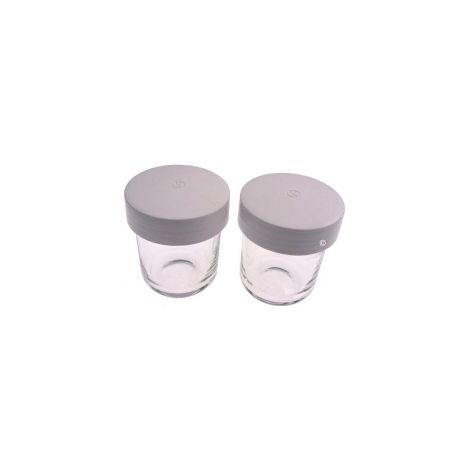 Set 2 tarros cristal + tapa para procesador de alimentos AT320 KW697736 KENWOOD Procesador de alimentos KW697736 KENWOOD