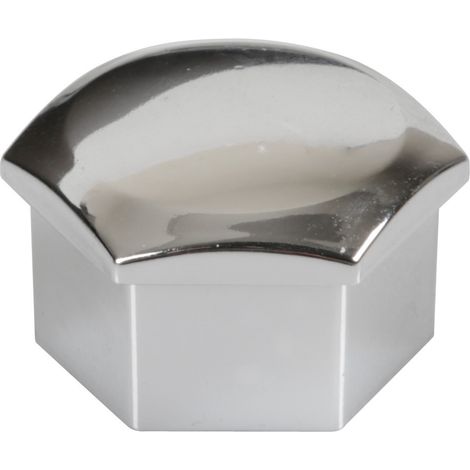 Chrome-Nut Caps, 20 copribulloni - Ø 19 mm (1/2)