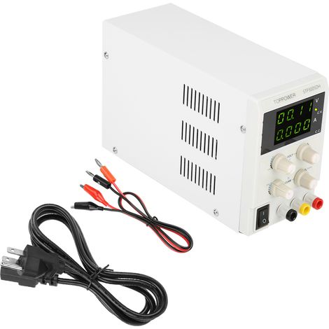 Alimentation CC réglable STP3005DH 0-30V 0-5A 110V/220V commutable (prise US 110V) (1/5)