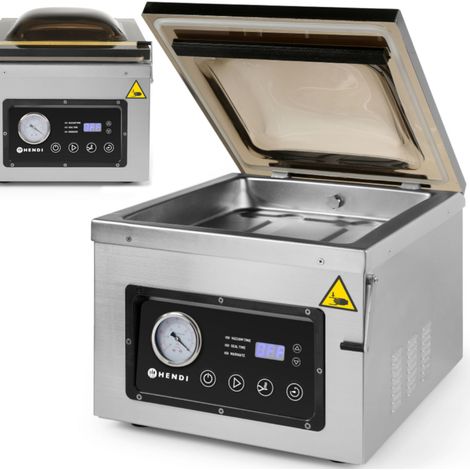 Confezionatrice sottovuoto a campana con pompa olio 300mm 950W PROFI LINE 300 Hendi 201435 (1/5)